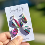 Load image into Gallery viewer, Winged Abstract Earrings #1

