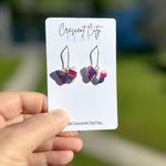 Load image into Gallery viewer, Abstract Butterfly Dangle Earrings #1
