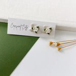 Load image into Gallery viewer, Texas Magnolia Flower Stud Earrings
