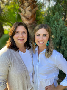 Hello, we are Gina and Jamie! A mother-daughter team creating handcrafted, lightweight polymer clay earrings. All pieces are handmade by Gina (Mom) in  New Orleans, LA. We also offer thoughtfully curated accessories to elevate your every-day or special oc