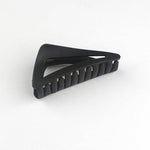 Load image into Gallery viewer, Black Matte Triangle Hair Clip
