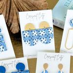 Load image into Gallery viewer, Carondelet Earrings in Santorini
