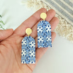 Load image into Gallery viewer, Colonnade Earrings in Santorini
