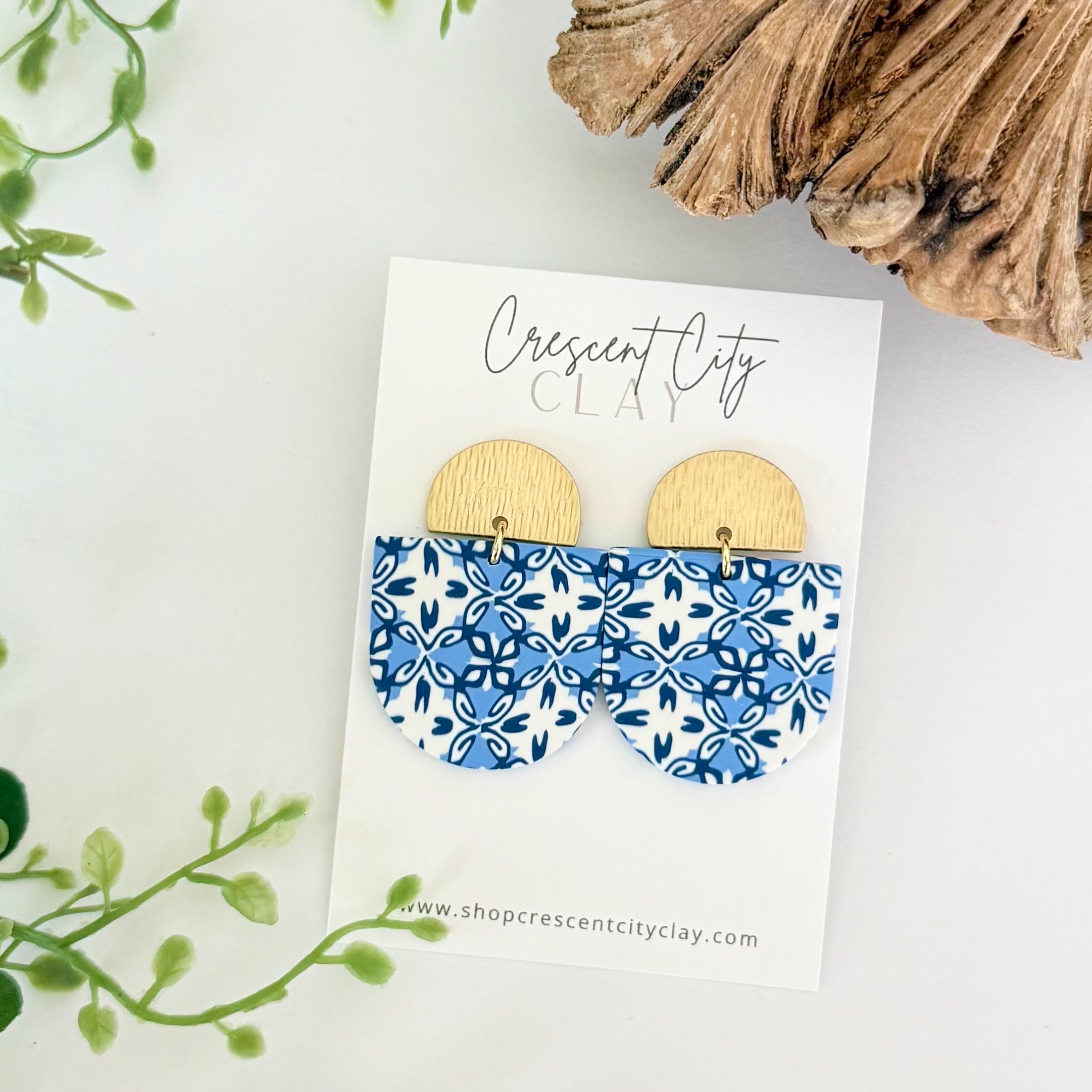 Carondelet Earrings in Santorini