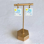 Load image into Gallery viewer, Santorini Skyline Earrings
