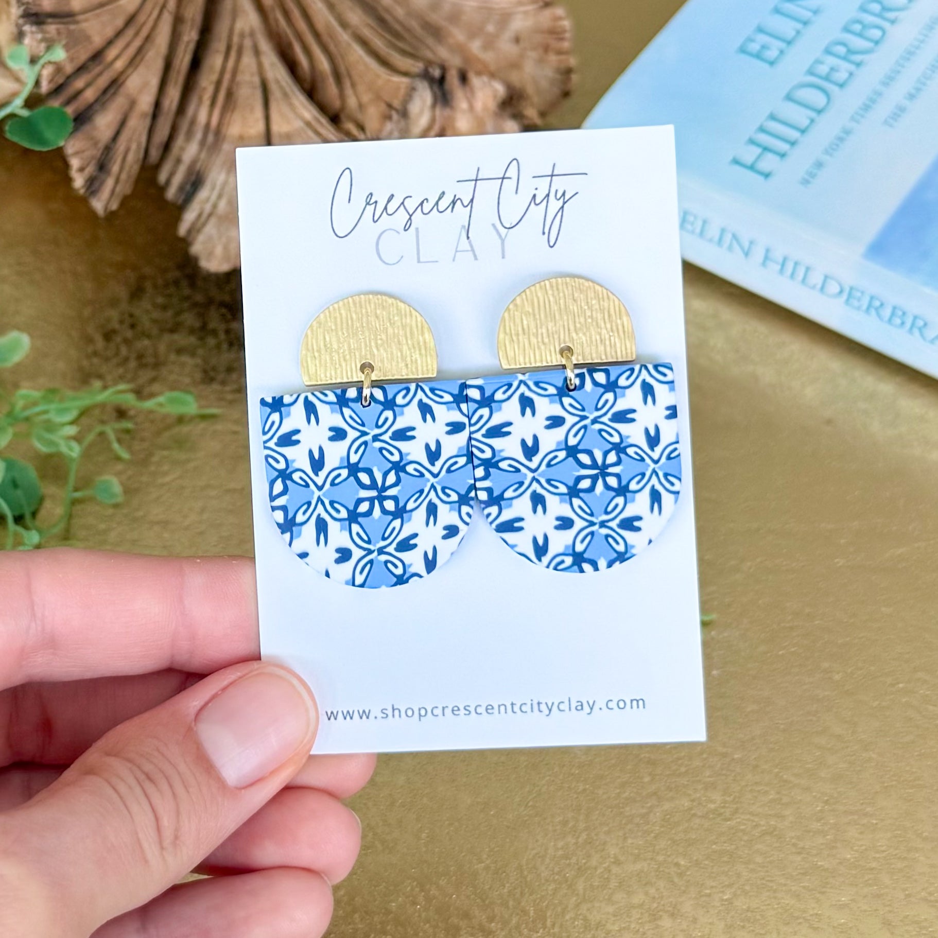 Carondelet Earrings in Santorini
