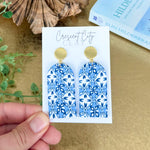 Load image into Gallery viewer, Colonnade Earrings in Santorini
