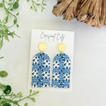 Load image into Gallery viewer, Colonnade Earrings in Santorini
