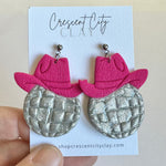 Load image into Gallery viewer, Disco Rodeo Dangle Earrings

