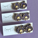 Load image into Gallery viewer, LSU Tiger Stud Earrings
