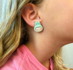 Load image into Gallery viewer, Labubu Stud Earrings
