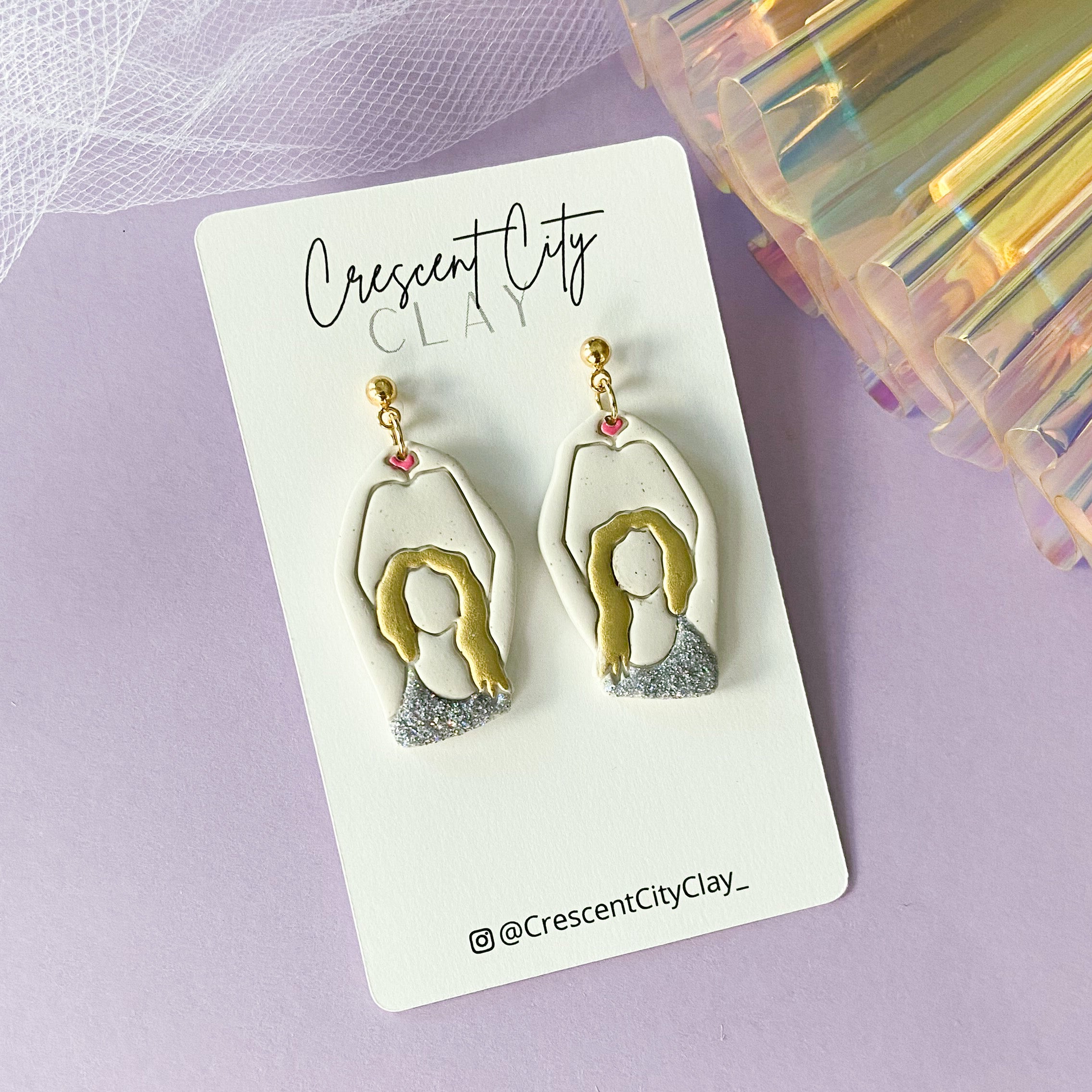 T Swift Dangle Earrings