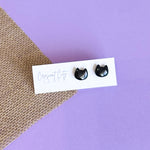 Load image into Gallery viewer, Kitty Cat Stud Earrings
