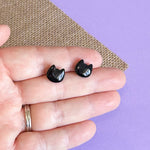 Load image into Gallery viewer, Kitty Cat Stud Earrings
