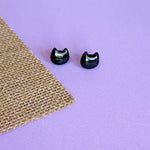 Load image into Gallery viewer, Kitty Cat Stud Earrings
