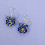Load image into Gallery viewer, LSU Tiger Dangle Earrings (Medium)
