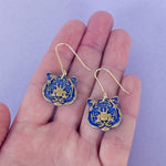 Load image into Gallery viewer, LSU Tiger Dangle Earrings (Medium)

