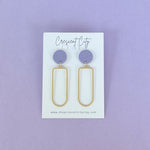 Load image into Gallery viewer, Julia Earrings in Lavender Haze
