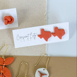 Load image into Gallery viewer, Texas Stud Earrings in Burnt Orange
