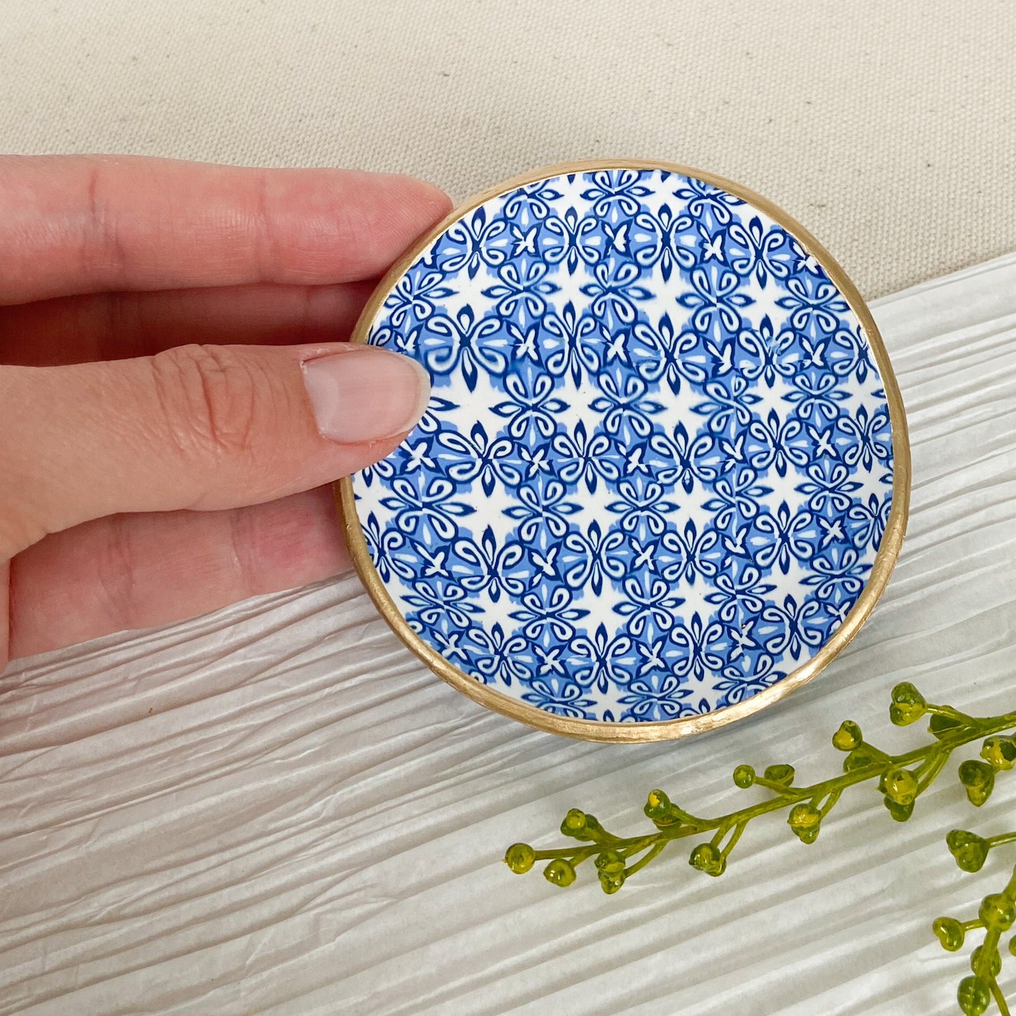 Jewelry Dish in Santorini