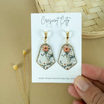 Load image into Gallery viewer, Vintage Ghost Dangle Earrings

