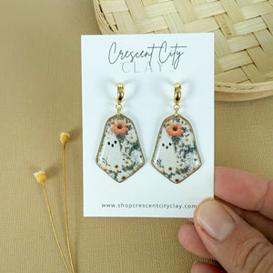 Vintage Ghost Dangle Earrings