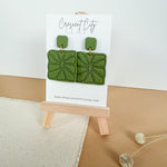 Load image into Gallery viewer, Square Matisse Inspired Earrings
