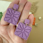 Load image into Gallery viewer, Square Matisse Inspired Earrings
