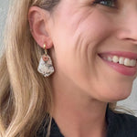 Load image into Gallery viewer, Vintage Ghost Dangle Earrings
