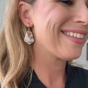 Vintage Ghost Dangle Earrings