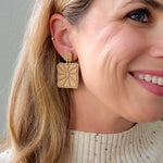 Load image into Gallery viewer, Square Matisse Inspired Earrings
