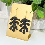 Load image into Gallery viewer, Matisse Inspired Dangles in Black
