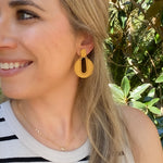 Load image into Gallery viewer, Caroline Earrings in Mustard
