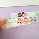 Load image into Gallery viewer, Labubu Stud Earrings
