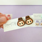 Load image into Gallery viewer, Labubu Stud Earrings
