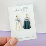 Load image into Gallery viewer, Perfect Pairs Foodie Earrings -- Salt &amp; Pepper
