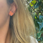 Load image into Gallery viewer, Texas Stud Earrings in Burnt Orange
