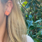 Load image into Gallery viewer, Texas Stud Earrings in Burnt Orange
