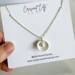 Load image into Gallery viewer, Faux Pearl Adjustable Necklace
