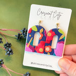 Load image into Gallery viewer, Elizabeth Earrings in Abstract
