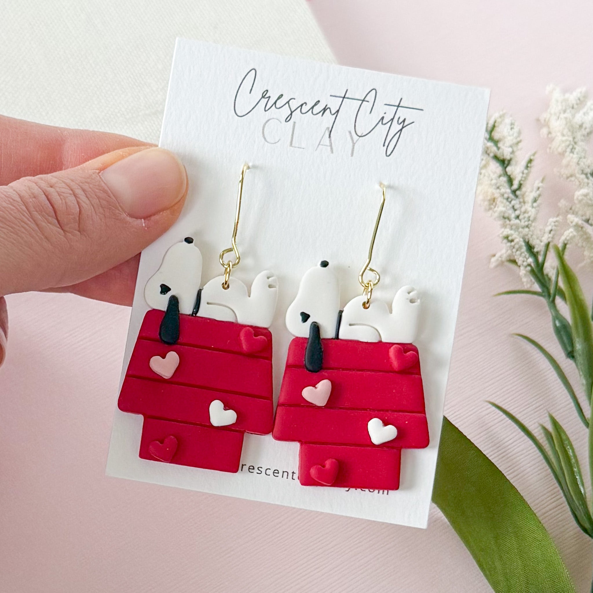 Snoopy in Love Dangles