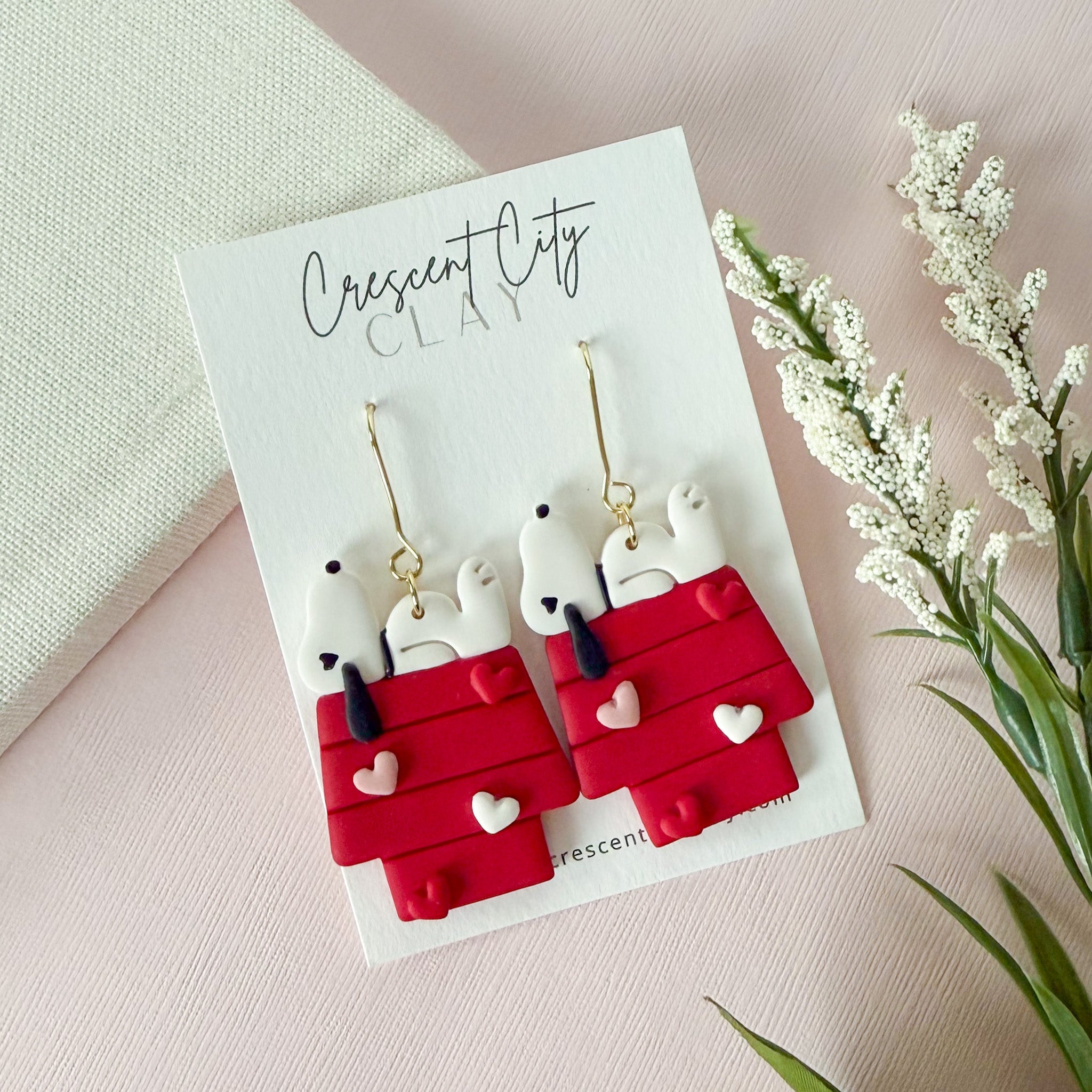 Snoopy in Love Dangles