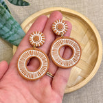 Load image into Gallery viewer, Celeste Earrings in Cinnamon
