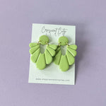 Load image into Gallery viewer, Lynn Earrings in Bright Pistachio
