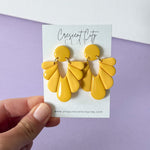 Load image into Gallery viewer, Lynn Earrings in Bright Yellow
