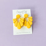 Load image into Gallery viewer, Lynn Earrings in Bright Yellow
