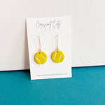 Load image into Gallery viewer, Tennis Ball Dangle Earrings

