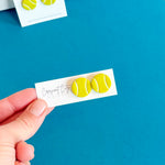 Load image into Gallery viewer, Tennis Ball Stud Earrings
