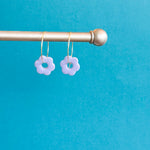 Load image into Gallery viewer, Flower Hoop Earrings
