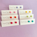 Load image into Gallery viewer, Color Pop Stud Earrings
